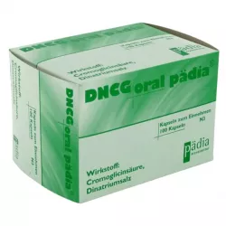 ДНКГ DNCG Oral (аналог Кромо-ЦТ, Cromo-CT) капсулы 100мг №100 фото